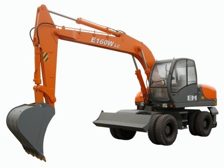 Колесный экскаватор E160W Колесный экскаватор E160W