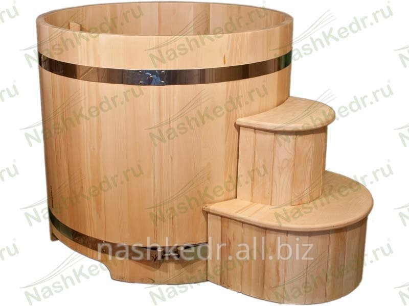 Купель круглая из кедра (120/d120/4 см)