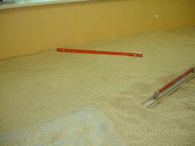 Пол плавающий из вермикулита Пол плавающий из вермикулита