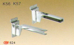 Кронштейн стеклянной полки арт.К56,57