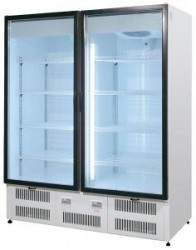 Шкаф холодильный R 1400 MS , стеклянные двери