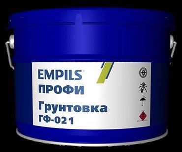 Грунт алкидный Empils ГФ-021 Профи красно-коричневый 12кг