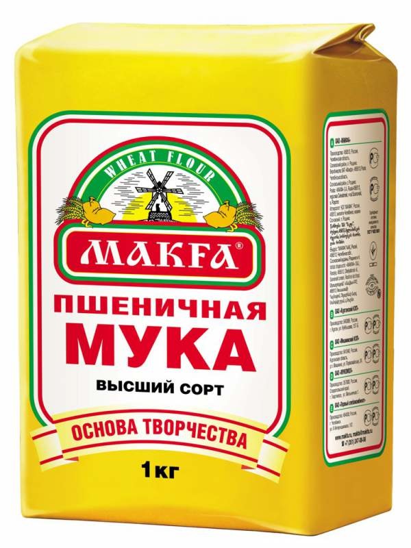 Мука пшеничная Макфа