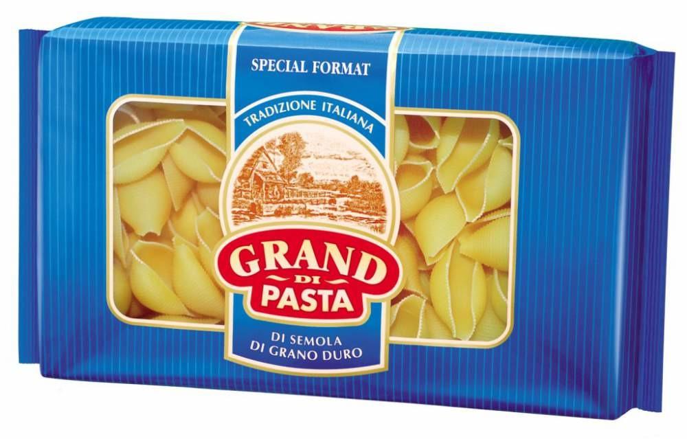Макаронные изделия для фаршировки Grand di Pasta Королевская ракушка Макаронные изделия для фаршировки Grand di Pasta Королевская ракушка