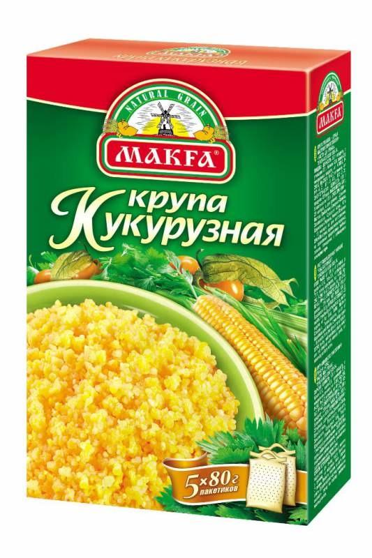 Крупа кукурузная Макфа