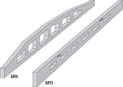 Балки железобетонные стропильные