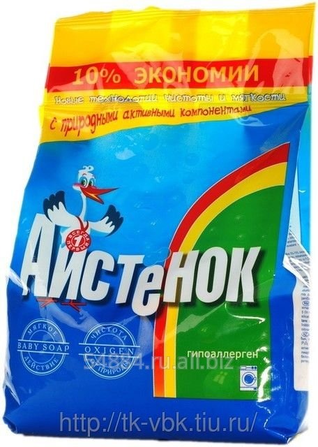 Аистенок стиральный порошок для детского белья 2400гр