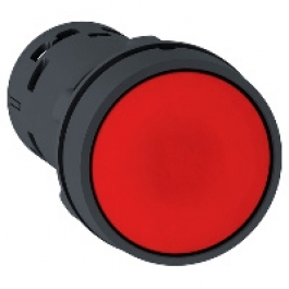 Кнопка красная без фиксации 1нз XB7NA42 SE