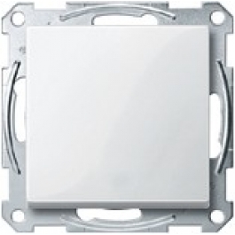 Переключатель одноклавишный в рамку, белый MTN3116-1319 M-Trend Schneider Electric
