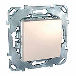 Выключатель  одноклавишный  (сх.1)  MGU5.201.25ZD  Unica беж. Schneider Electric