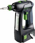 Аккумуляторная дрель-шуруповерт FESTOOL C 15 Li 3.0 Plus Box