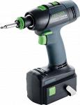 Аккумуляторная дрель-шуруповерт FESTOOL T 18+3 Li 3.0 Plus Box