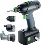 Аккумуляторная дрель-шуруповерт FESTOOL T 18+3 Li 3.0 Set Box