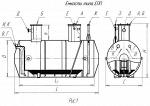 Емкости подземные горизонтальные дренажные типа ЕП(ЕПП)