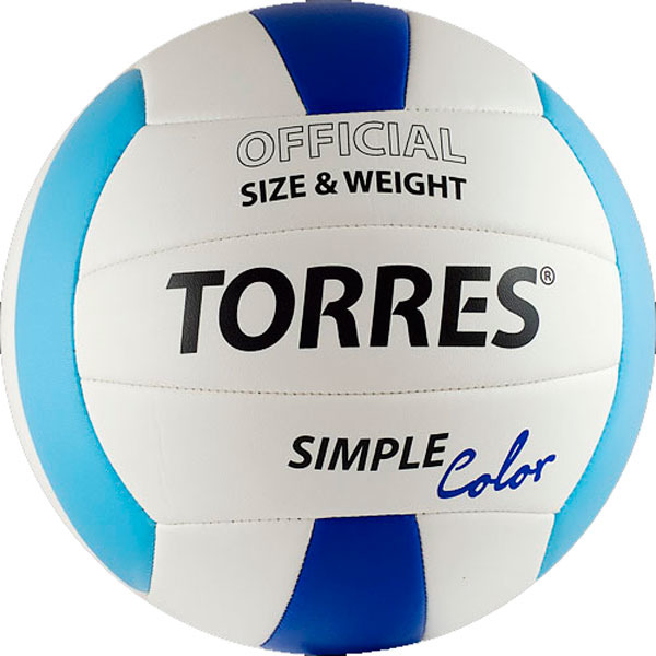 Мяч волейбольный TORRES Simple Color Мяч волейбольный TORRES Simple Color