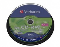Диски CD-RW Verbatim