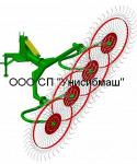 Грабли ворошилки навесные ГКН 2,3; 3,3; 4,3