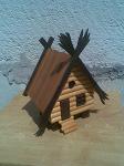 Декоративные деревянные домики.