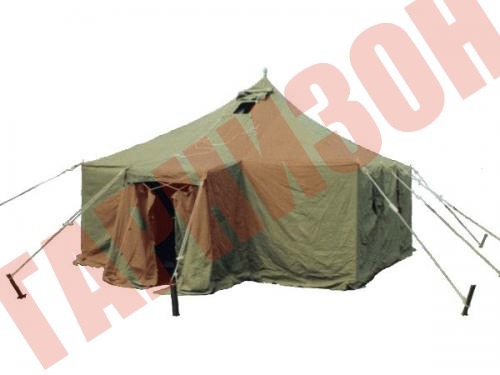 Палатка армейская брезентовая военная УСТ-56