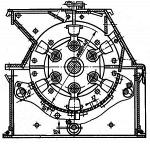Дробилка молотковая однороторная СМД-147 (М-8-6Б) размером 860 х 600 мм