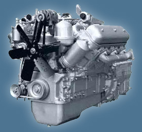 Двигатель V6 ЯМЗ 236