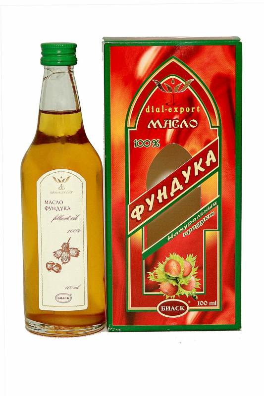Растительное масло фундука нерафинированное Растительное масло фундука нерафинированное