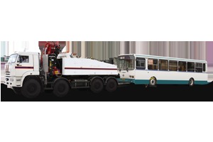 Эвакуаторы с частичной погрузкой  КАМАЗ-6560 с КМУ Amco Veba 929-2S