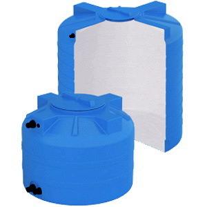 Бак для воды на 500 литров арт: atv-500 bw (сине-белый)
