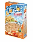 Хлопья крупяные 5 злаков с мёдом и орехами Кашка Минутка