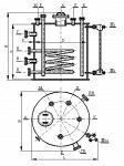 Вертикальные цельносварные аппараты с плоскими днищами и змеевиком