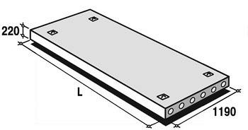 Плиты перекрытия многопустотные железобетонные