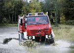 Автоцистерны пожарной на базе автомобиля Mercedes-BenzUnimogU5000 со следующими техническими характеристиками
