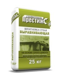 Шпатлевка «Выравнивающая» на основе серого цемента Шпатлевка «Выравнивающая» на основе серого цемента
