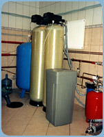 Система очистки воды для удаления солей жесткости, растворенного марганца, сероводорода и обезжелезивания воды