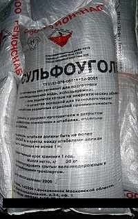 Сульфоуголь  30 кг