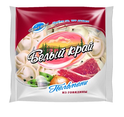 Пельмени из говядины Белый Край