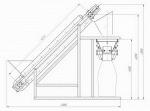 Дозатор фасовочный конвейерный в мешок