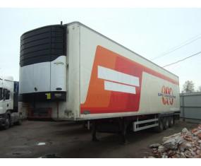 Полуприцеп рефрижератор Chereau 2005 г/в, Рамный, Осевой агрегат BPW Eco Plus