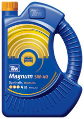 Масло ТНК Magnum Sinthetic SAE 5W-40 API SL/CF