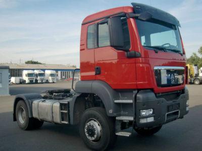 MAN TGS 18.400 4x4 BLS седельный тягач/ самосвальная гидравлика, 2012 г. от MAN