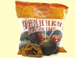 Пряники заварные Элитные с начинкой в шоколадной глазури