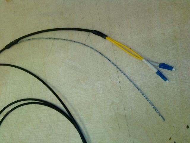 Оптический кабель бронированный диаметром 3,3мм