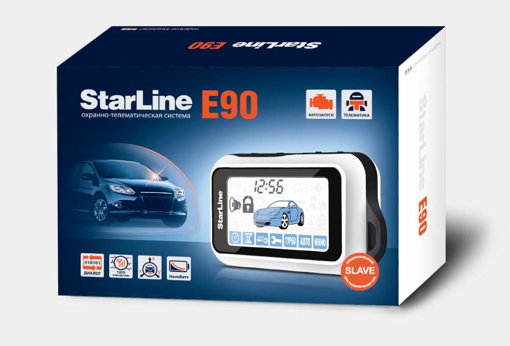 Автосигнализация StarLine E90 GSM Slave