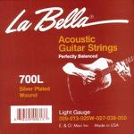 Струны для акустической гитары La Bella 700L