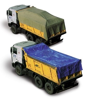 ПВХ полог для укрытия транспортируемых грузов