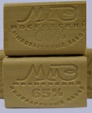 Мыло хозяйственное 65%, 300гр, ГОСТ, 40 шт. в кор.