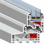 Профили оконные рамные 118 мм