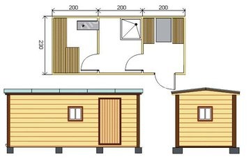 Готовая баня с доставкой