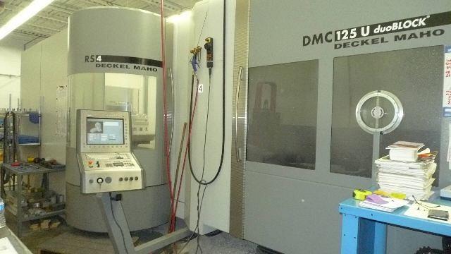 Обрабатывающий центр DMG DMC 125U duoBlock