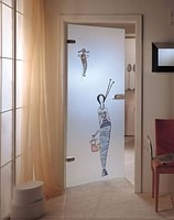 Двери стеклянные межкомнатные